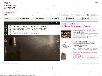 ecole-parfum.com website preview