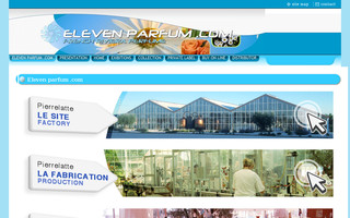elevenparfum.com website preview