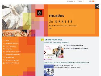 en.museesdegrasse.com website preview