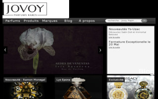 jovoyparis.com website preview