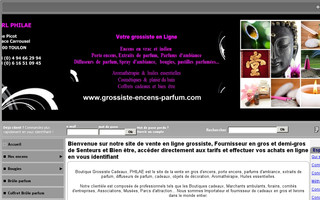 grossiste-encens-parfum.com website preview