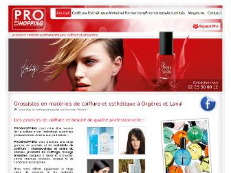 proshopping-coiffure.com website preview