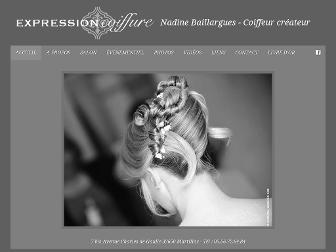 expression-coiffure.fr website preview