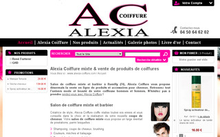 alexia-coiffure.com website preview