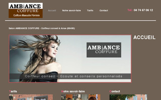 ambiance-coiffure-69.fr website preview