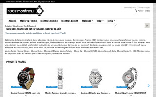 1001-montres.fr website preview
