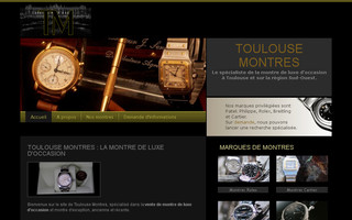 toulouse-montres.com website preview