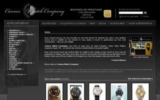 cannes-watch-company.fr website preview