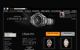 etoiledor-montre.com website preview