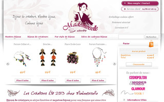 mademoisellesemontre.com website preview