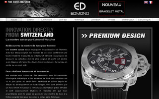 edmond-watches.com website preview