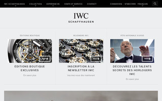 iwc.com website preview
