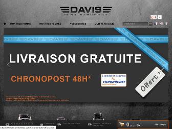 davis-montres.com website preview