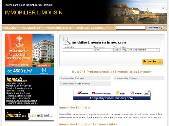 immobilierlimousin.com website preview