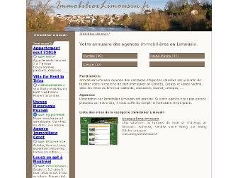 immobilierlimousin.fr website preview