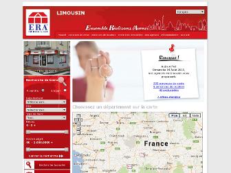 era-immobilier-limousin.fr website preview