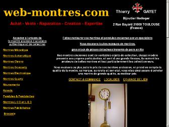 web-montres.com website preview