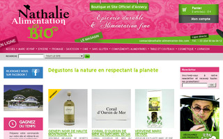nathalie-alimentation-bio.com website preview