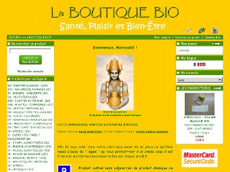 la-boutique-bio.com website preview