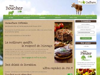 mon-boucher-bio-paris.fr website preview