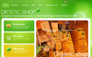 dietetic-shop.fr website preview