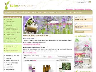 mes-huiles-essentielles.com website preview