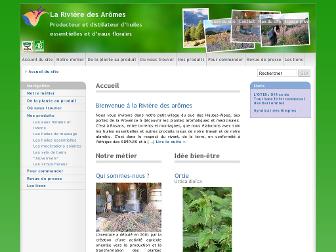 riviere-des-aromes.fr website preview