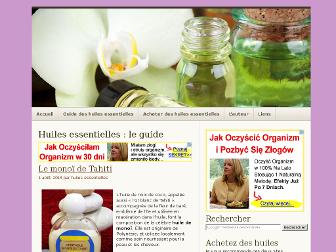 aromatherapie-huiles-essentielles.com website preview