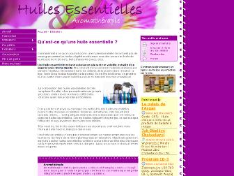 huiles-essentielles-aromatherapie.info website preview