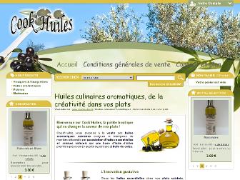 cookhuiles.fr website preview