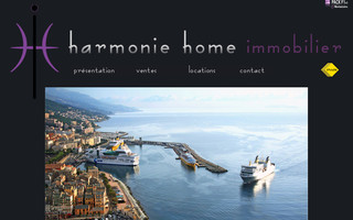 harmonie-home.com website preview