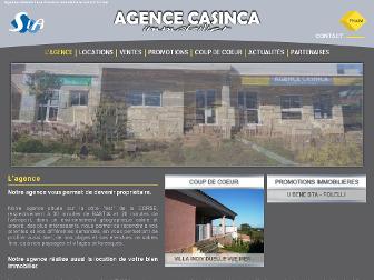 casinca-immobilier.com website preview