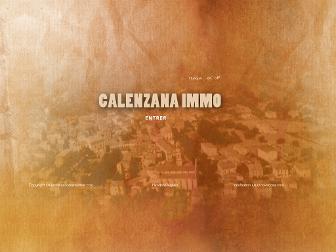 calenzanaimmobilier.com website preview