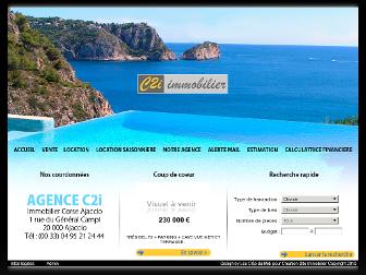 immobilier-corse-ajaccio.fr website preview