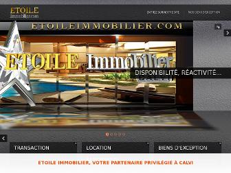 etoileimmobilier.com website preview
