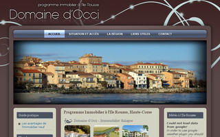 ilerousse-immobilier-balagne.fr website preview