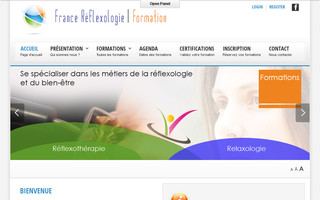 france-reflexologie.fr website preview