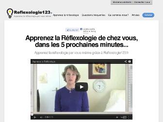 reflexologie123.fr website preview
