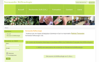 normandie-reflexologie.com website preview