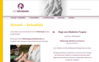 anjou-reflexologie.fr website preview