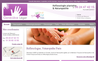 reflexologie-leger.com website preview