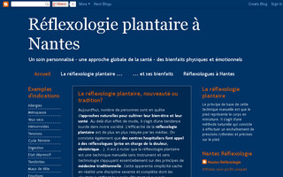 nantes-reflexologie.fr website preview