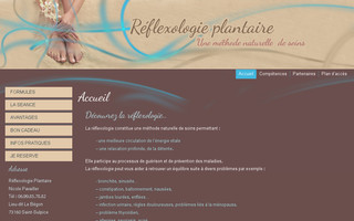 reflexologie73.fr website preview