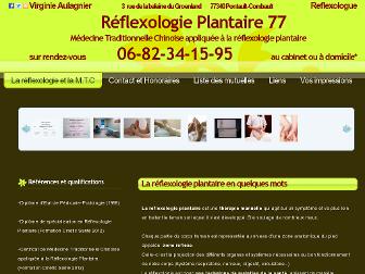 reflexologieplantaire77.fr website preview