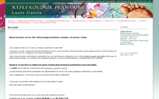 reflexologie-plantaire-vendee.com website preview