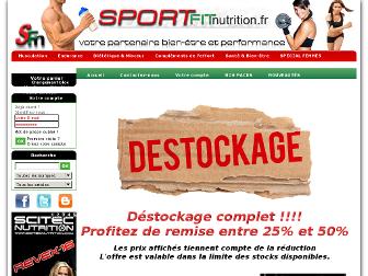 sportfitnutrition.fr website preview