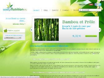 easynutrition.eu website preview