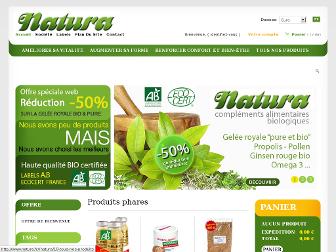 natura.fr website preview