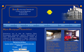 dbi-immobilier.fr website preview