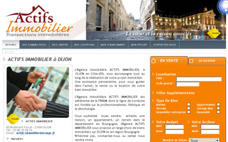 actifs-immobilier.fr website preview